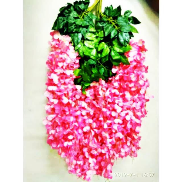 WISTERIA JUMBO/BUNGA PALSU/BUNGA DEKORASI