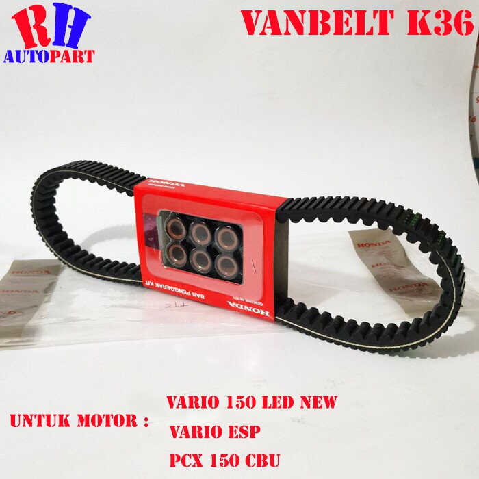 vanbelt vario 150 led Vanbelt  Assy vario 150 led ori K36 vanbelt vario 150 Led New Vanbelt PCX 150 K36