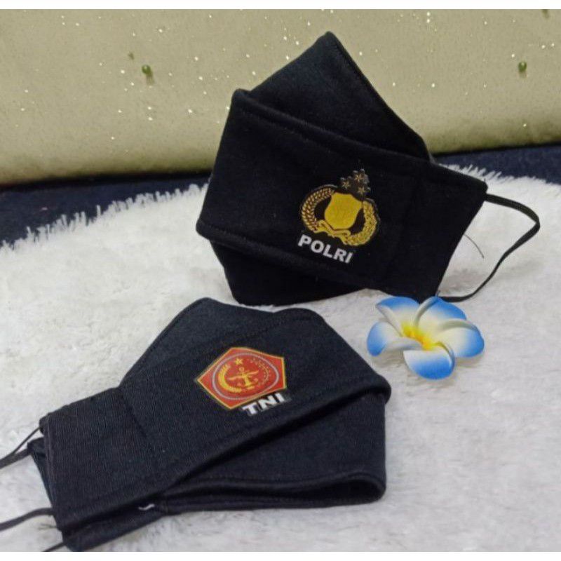 MASKER 3D/EVO DG SABLON TNI POLRI