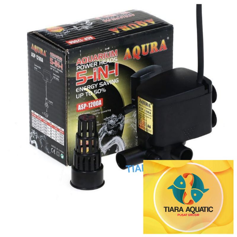 Pompa Aquarium AQURA ASP-1200