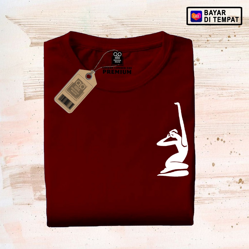 Kaos Distro Pria  Yoga Pose Premium