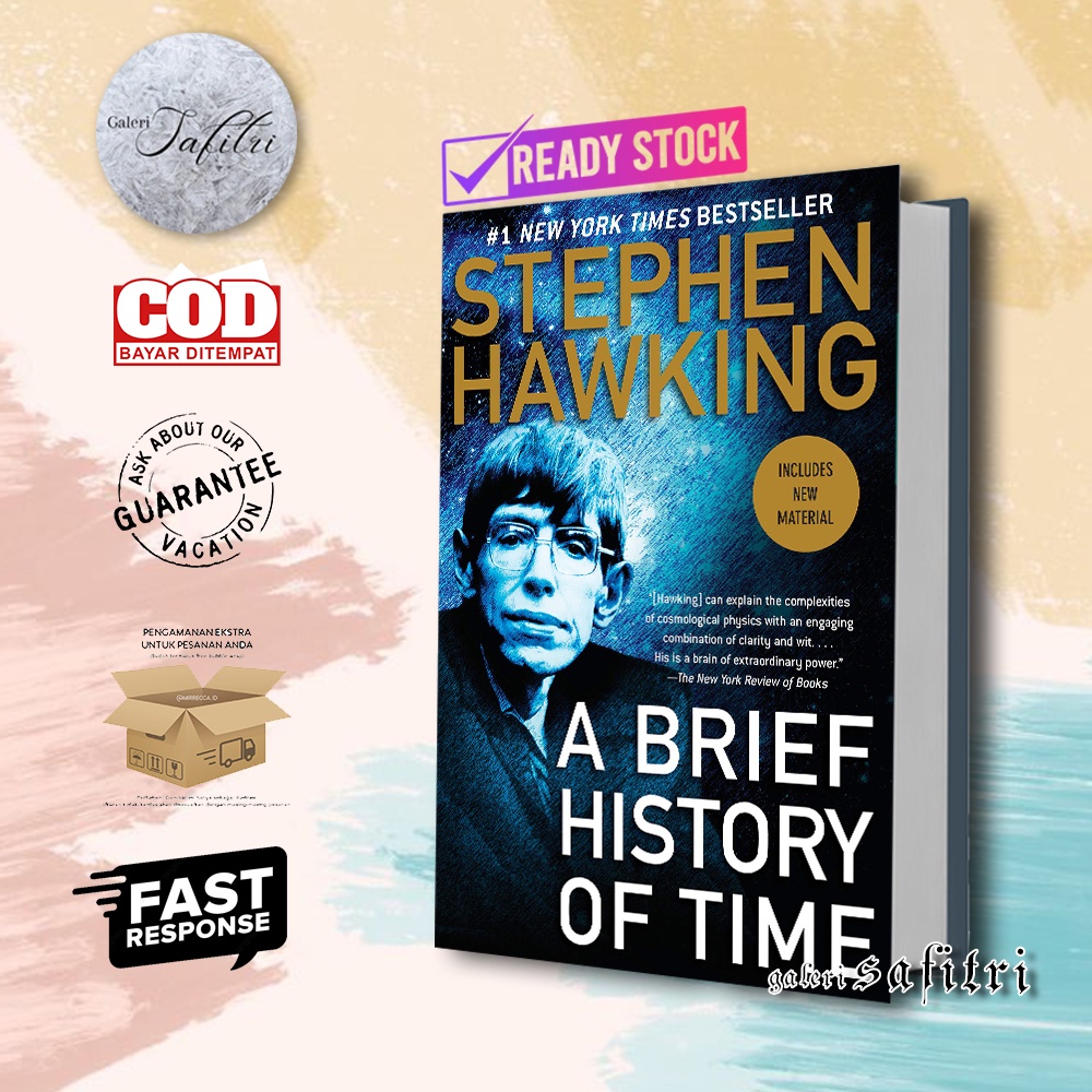 Jual A Brief History Of Time - Stephen Hawking | Shopee Indonesia