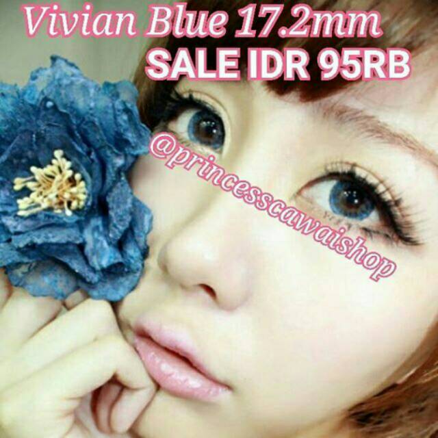 

Softlens vivian blue 17.2mm