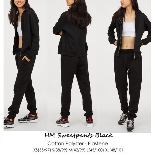 HM Sweatpants Celana Jogger Unisex