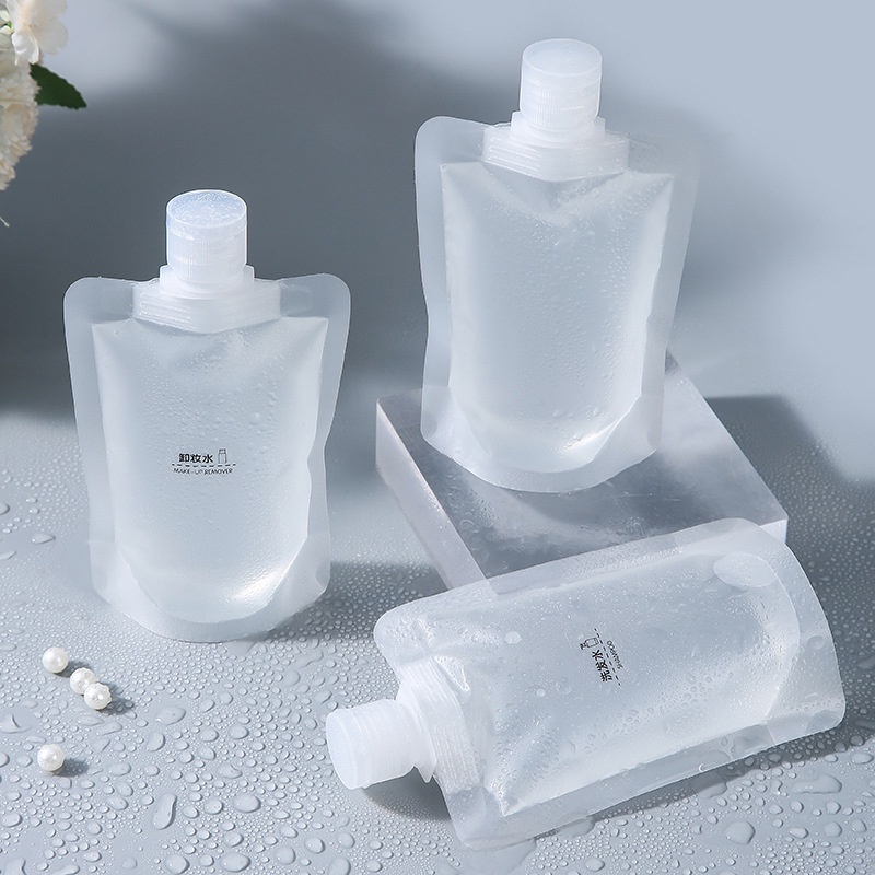 (CTSHOP1)Botol Refill Tempat Sabun Cair botol refill Travel Plastik Fliptop Travel Organizer