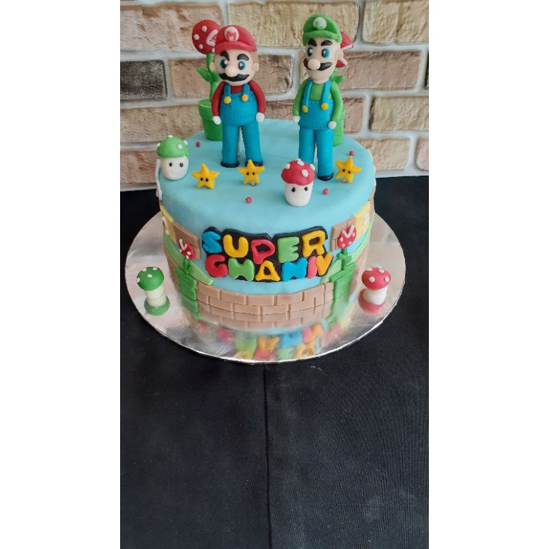 

KUE ULTAH MARIO BROSS