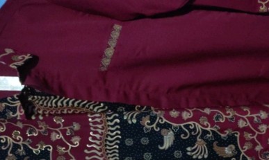 Terbaru Gamis Remaja Couple Pasangan Batik Baloteli Dress Wanita Couple Mewah Motif Batik Premium