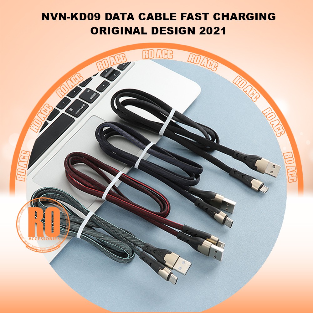 [RO ACC] NVN-KD09 KABEL DATA FAST CHARGING ORIGINAL 2021 DESIGN