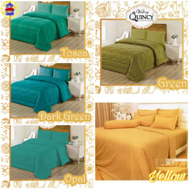 Harga bed cover quincy