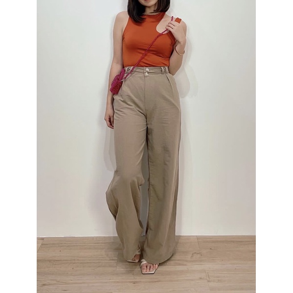 Ara Pants / Celana Linen / Celana Panjang Linen / Kulot Linen / Celana Kulot Linen / Linen Pants