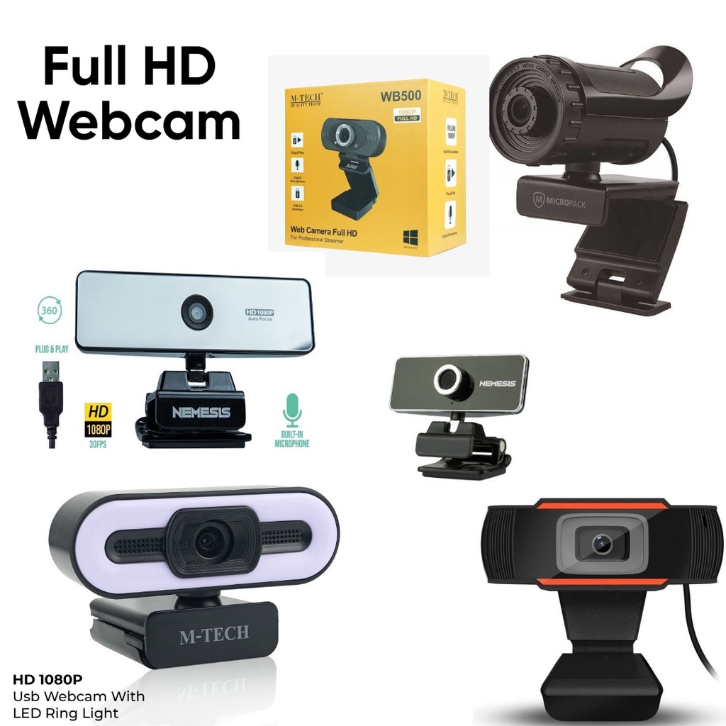 Trend-Webcam Autofocus/Web Camera/Webcam Full HD Cam For PC Laptop Desktop