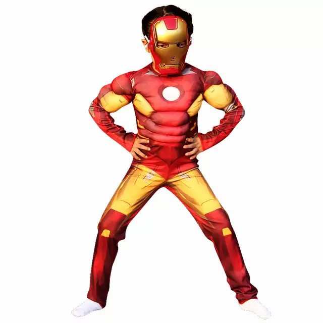 Kostum costume iron man anak dan Dewasa /kostum anak/ kostum karakter marvel