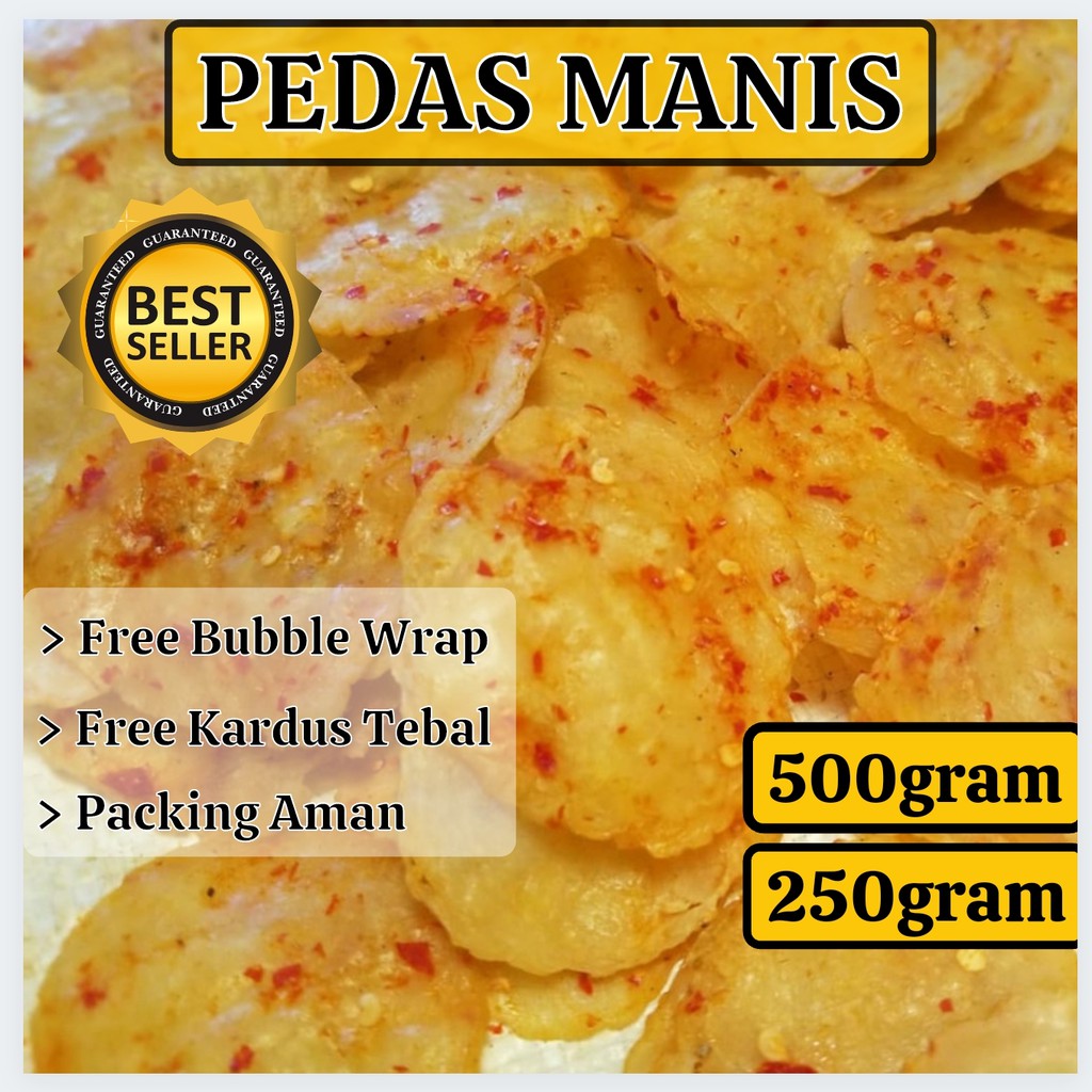 

Emping Melinjo Rasa Pedas Manis