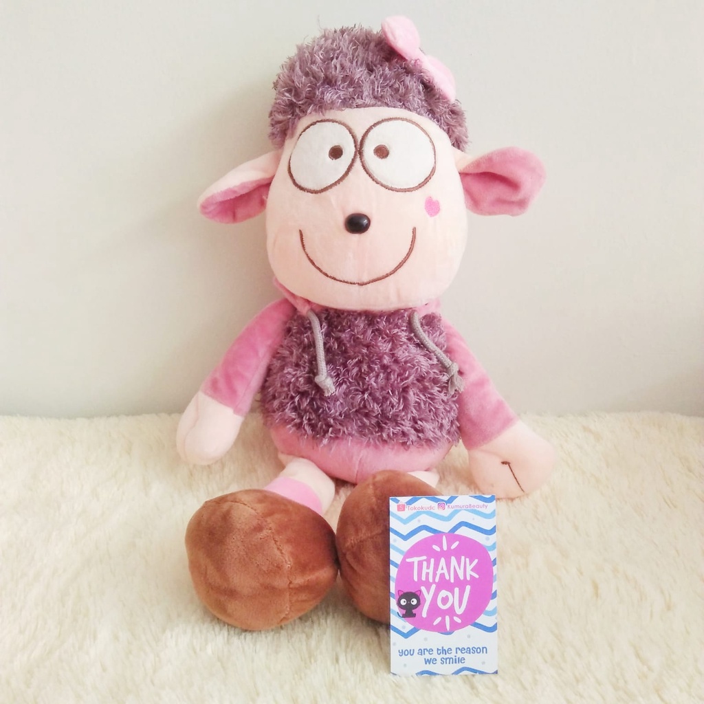 BONEKA STD CUTE LAMB 13INC