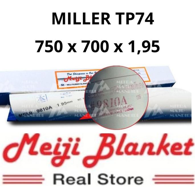 

BLANKET MEIJI 9810 A, SINO Japan, MILLER TP74, 750 x 700 x 1,95