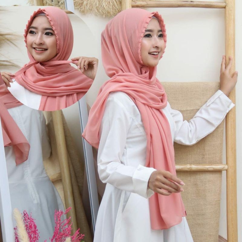 PASMINA TALI LIPIT SARAH 175*75 CM