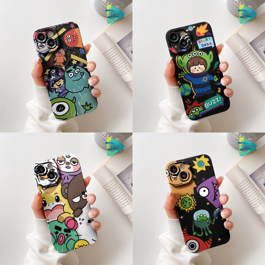 SOFTCASE PROCAMERA CUSTOM MONSTER OPPO VIVO SAMSUNG REALME XIAOMI IPHONE INFINIX FOR ALL TYPE JB5720