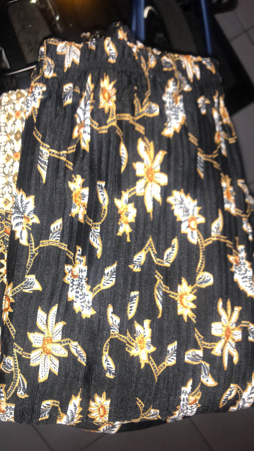 Wm>couple Batik Lengan Panjang Hem Lengan Panjang Couple Keluarga Couple Paya Gold