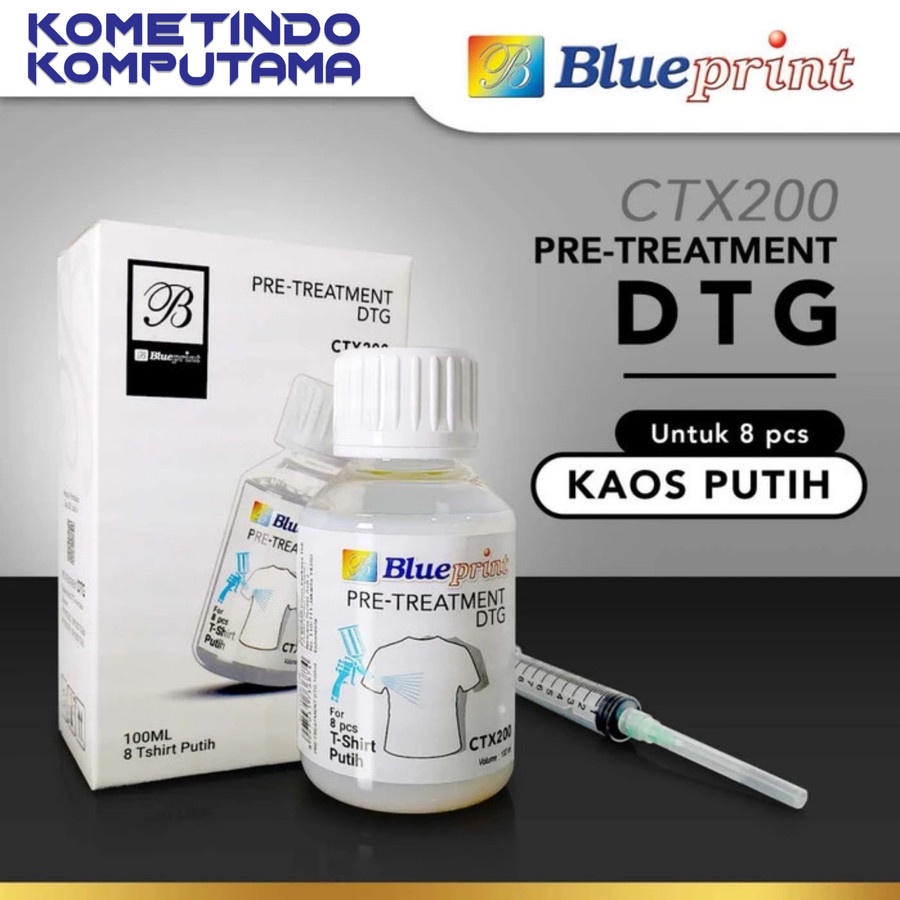 Tinta Pre-Treatment DTG Blueprint CTX200 Untuk Kaos Putih 100ml