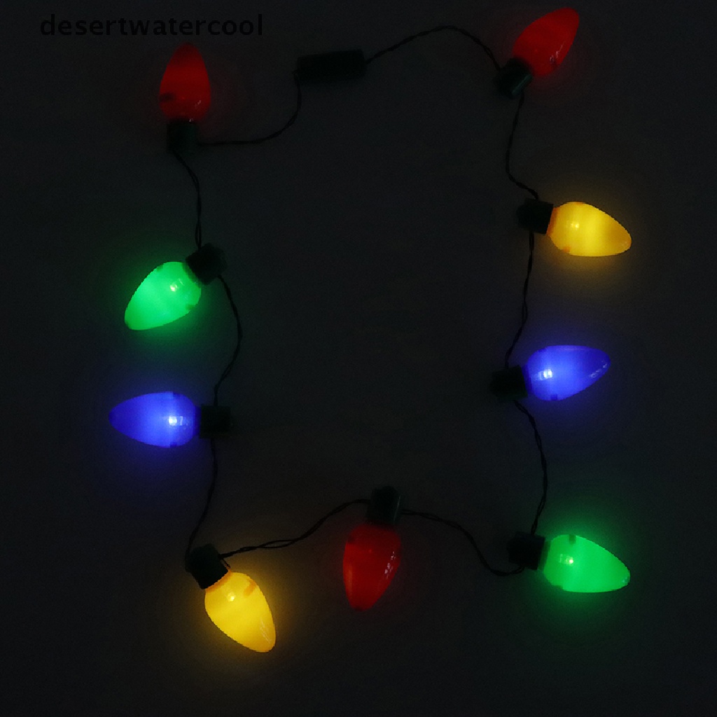 Deid Kalung Dengan Liontin Lampu LED Untuk Natal