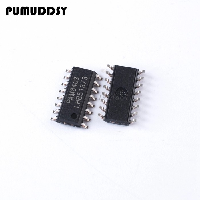 Ic Pam8403 Sop-16 Chip Amplifier Stereo 2 X 3Watt 5V Mini Ampli