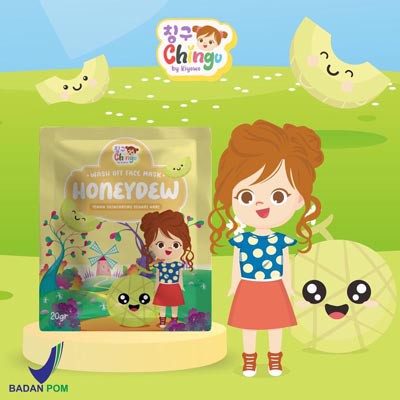 [Beli 25 Free Goodie Bag] Masker Chingu By Kiyowo Masker Face Mask 20 gr_Lynn Design