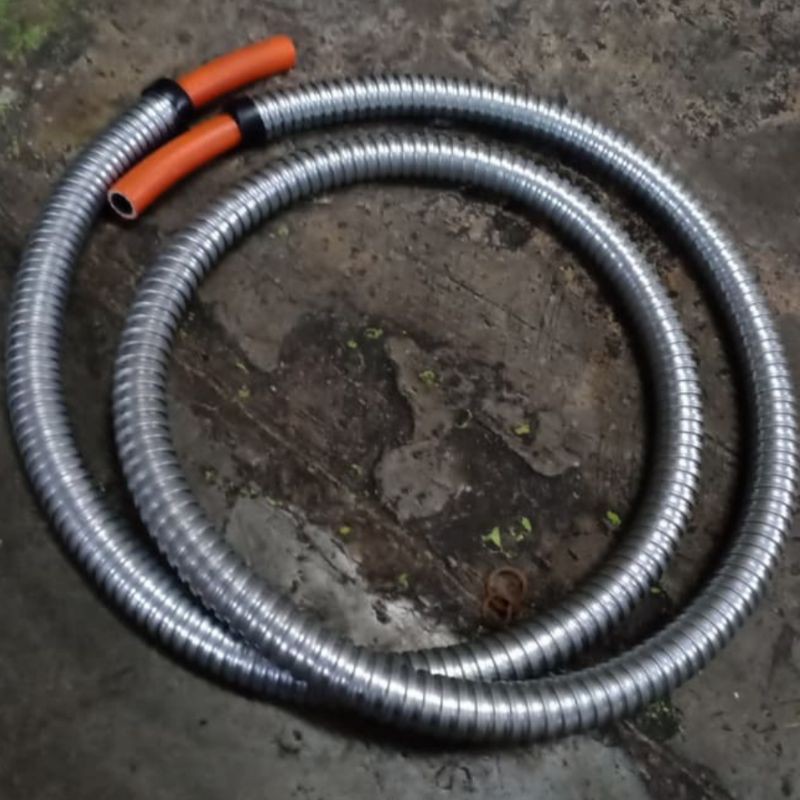 SELANG GAS 3 LAPIS PLUS SELANG FLEXIBLE 2.5 METER