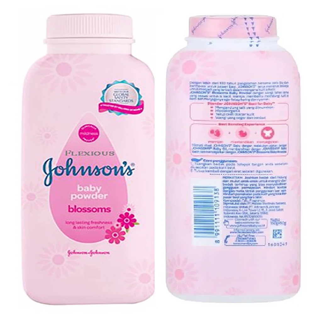 Bisa COD JOHNSON'S Blossoms Baby Powder - Bedak Bayi 50gr / 100gr / 200gr / 300gr / 400gr / 500gr