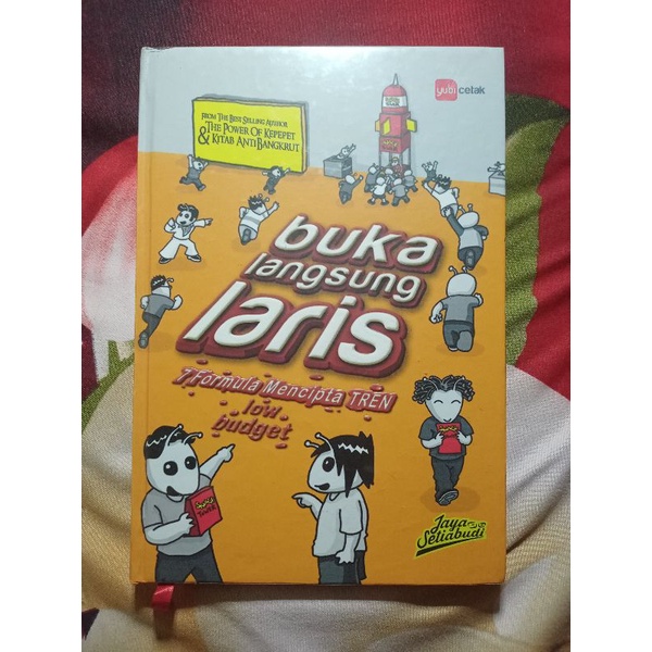 Buku Preloved Buka Langsung Laris - Jaya Setiabudi Original Hard Cover Bekas