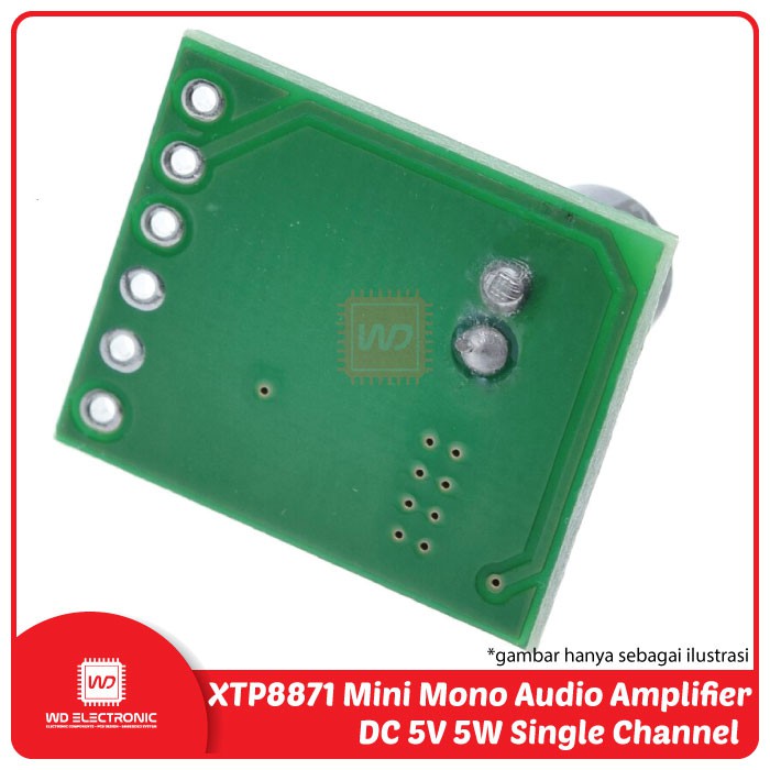 XTP8871 8871 DC 5V Mini Mono Audio Amplifier Board