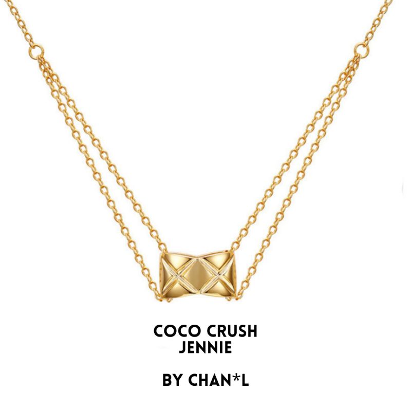 PIICHY DREAM - kalung titanium anti karat jennie kado valentine