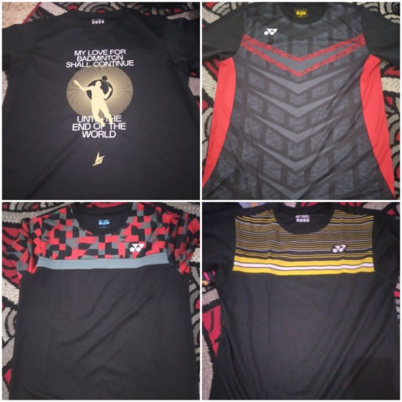 galery baju badminton yonex original second like new