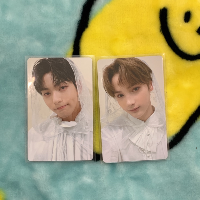 OFFICIAL PHOTOCARD DVD FANLIVE SHINE X TOGETHER TXT HUENINGKAI
