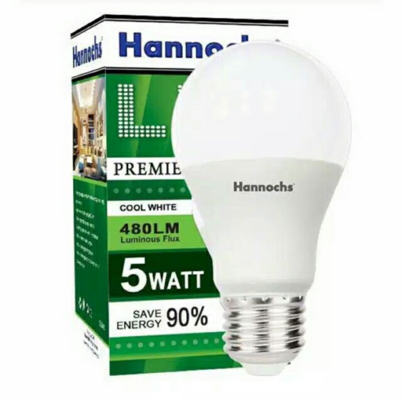 HANNOCHS LAMPU LED 5 WATT GARANSI MURAH