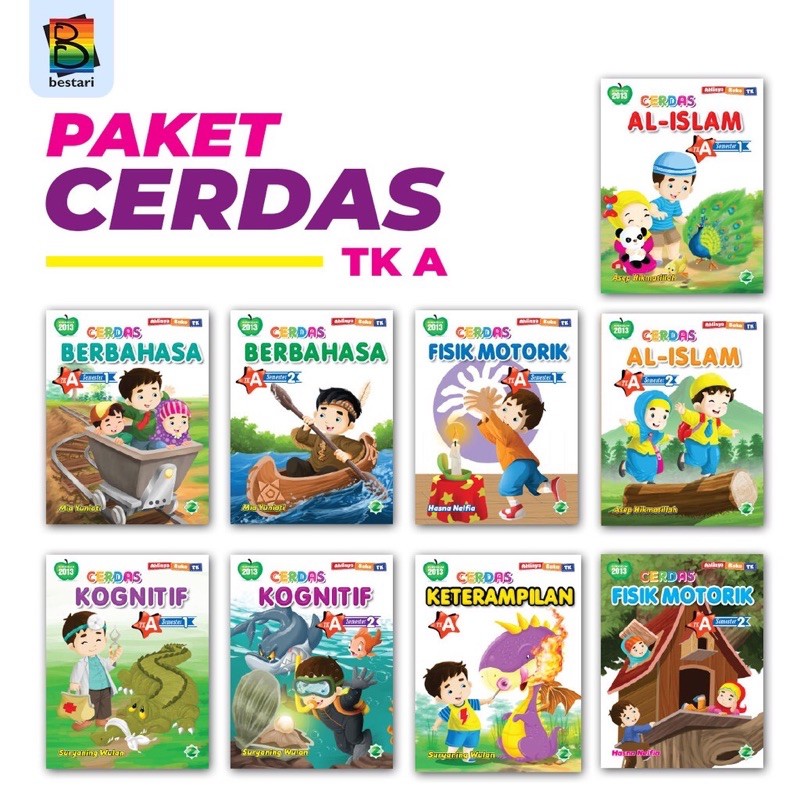 Buku TK - Paket buku cerdas Tk A - zikrul hakim