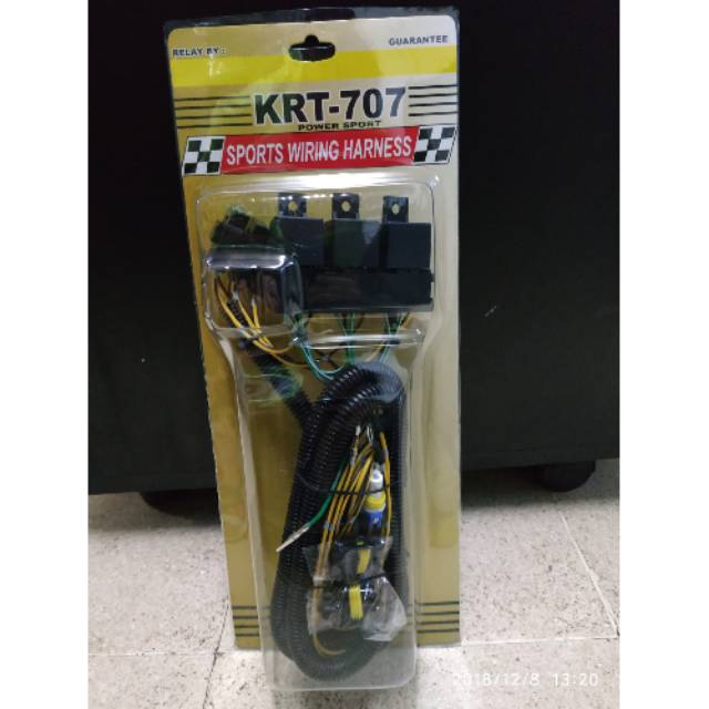 KABEL RELAY SET BOSCH 3 RELAY 4 LAMPU (BOHLAM H11+HB3)