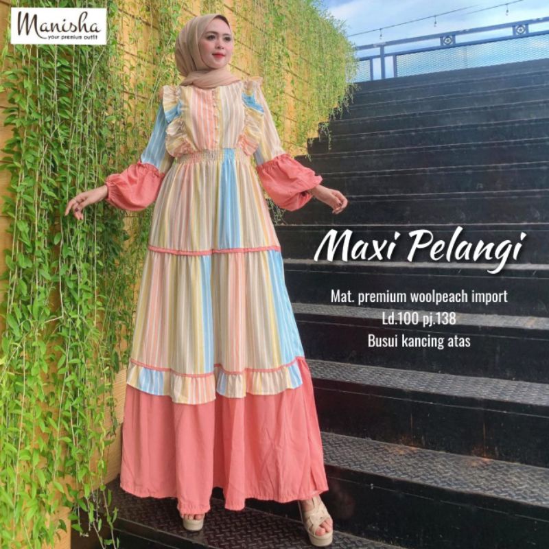 Maxi pelangi by manisha