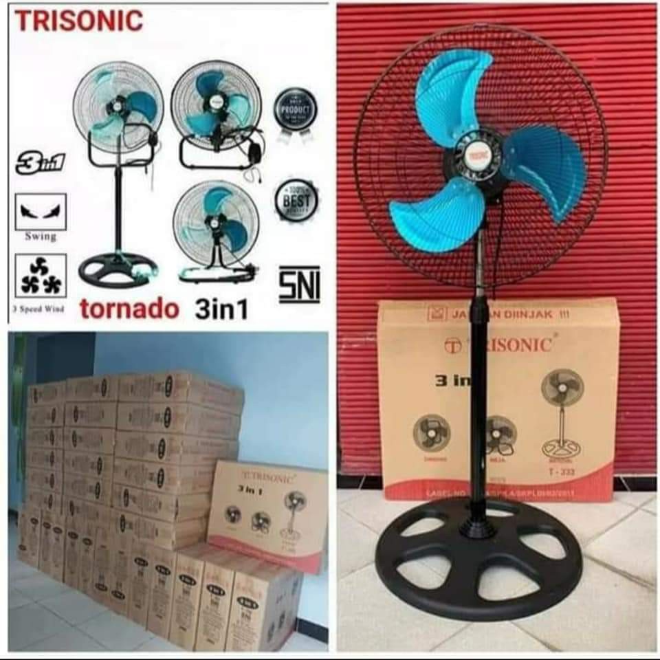 Jual Kipas Angin Tornado Trisonic 3 In 1 Kipas Angin Berdiri Kipas Angin Duduk Kipas Angin 0750