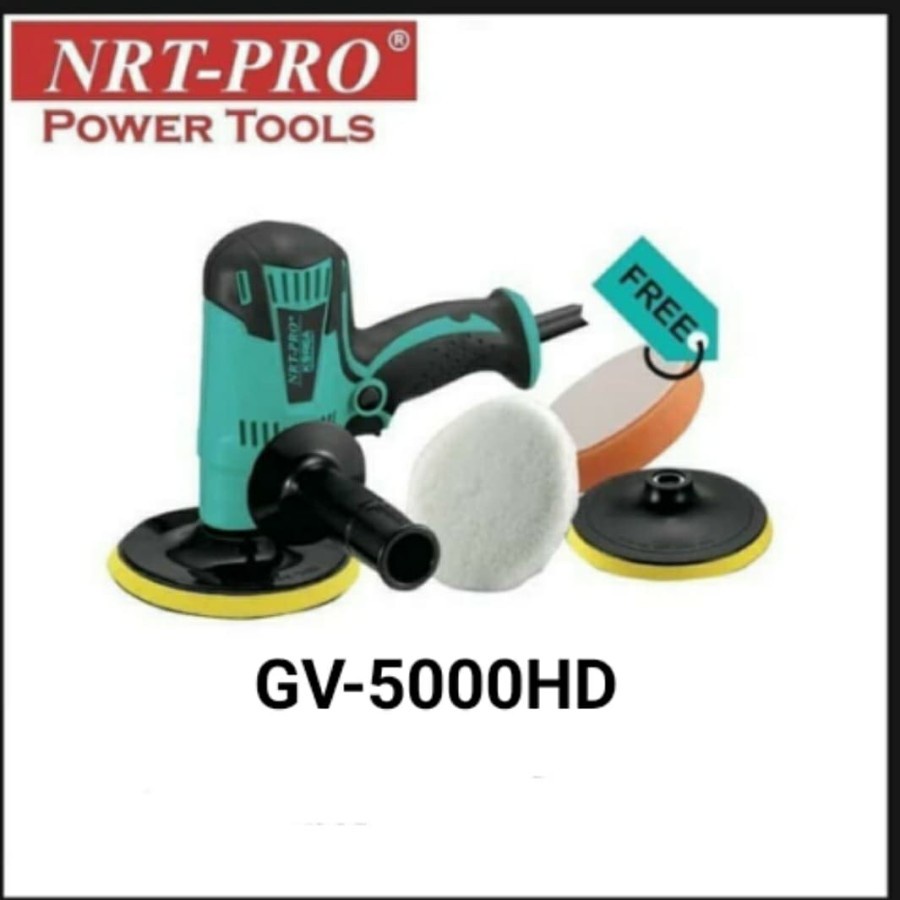 Mesin Poles Polisher 5Inch Norita NRT PRO GV5000HD Variable Speed Alat