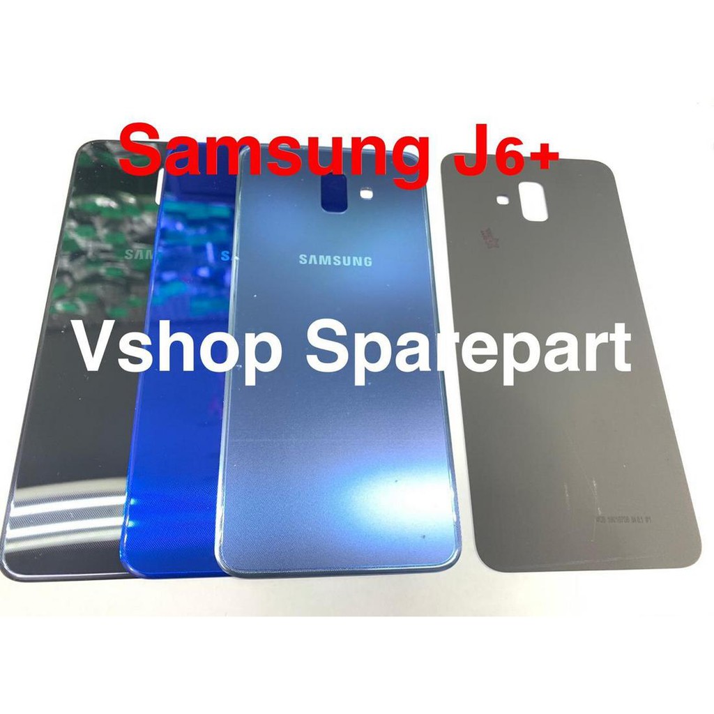 Backdoor Back Door Tutupan Baterai Casing Belakang Samsung J6 Plus