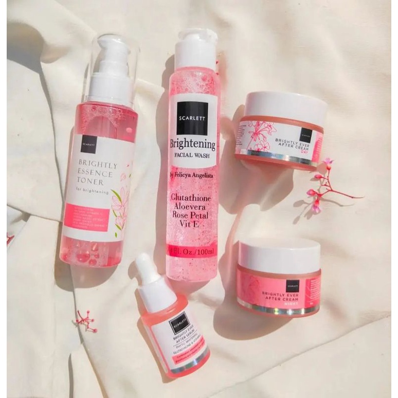 Scarlett Whitening Paket Brightly Ever After