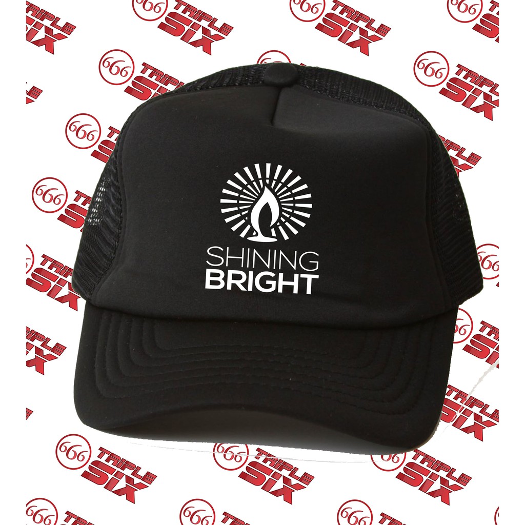 Topi Trucker Shining Bright Logo