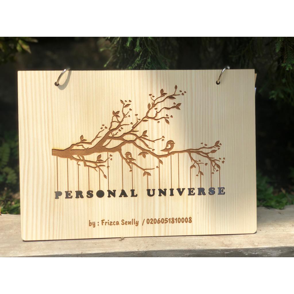 

CUSTOM WOODEN BOOK SIZE A4