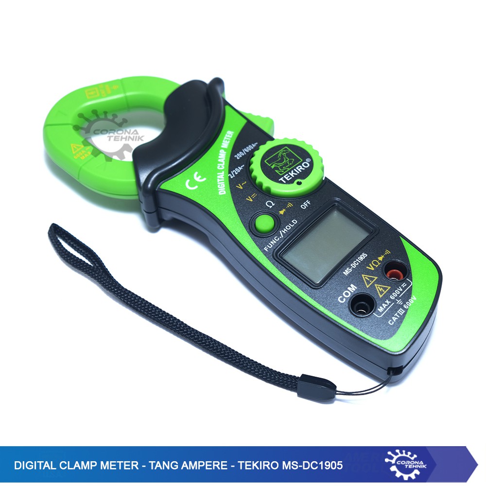 Digital Clamp Meter - Tang Ampere - Tekiro MS-DC1905