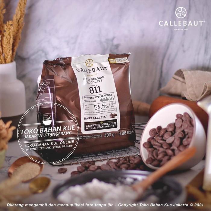 

Callebaut Dark Couverture Coin 54,5% 811 Nv 400Gr Asli Coklat Baking