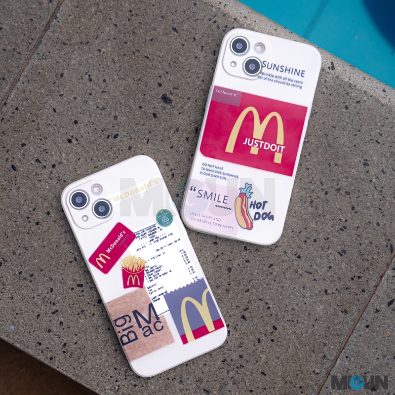 New! MCDONALD’S Softcase IPHONE 6 7 8 6+ 7+ 8+ X XR XSMAX 11 12 13 PRO PROMAX