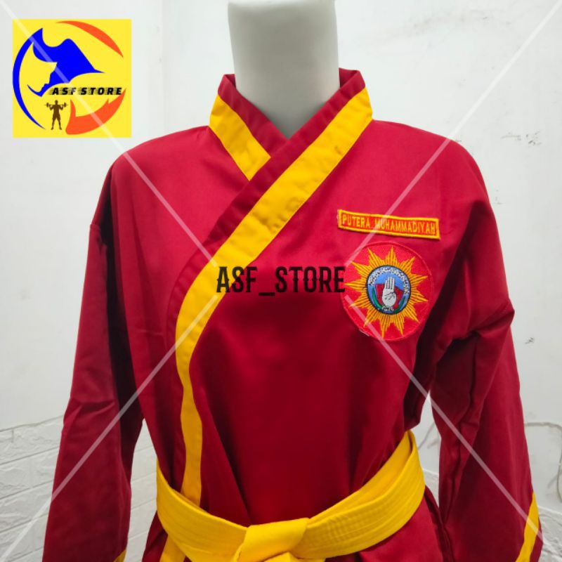 COD PROMO 6.6  Seragam Silat LENGKAP Tapak Suci Putera Muhammadiyah Baju TSPM drill Velia.-3