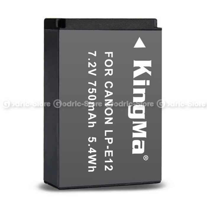 Please Dong Liat Nih Kingma Baterai Lp-E12 Canon Battery Eos M2 M10 M100 100D Rebel Sl1 Etc