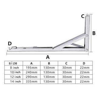 Dijamin Termurah 2 Pcs Bracket Engsel  Siku Ambalan 