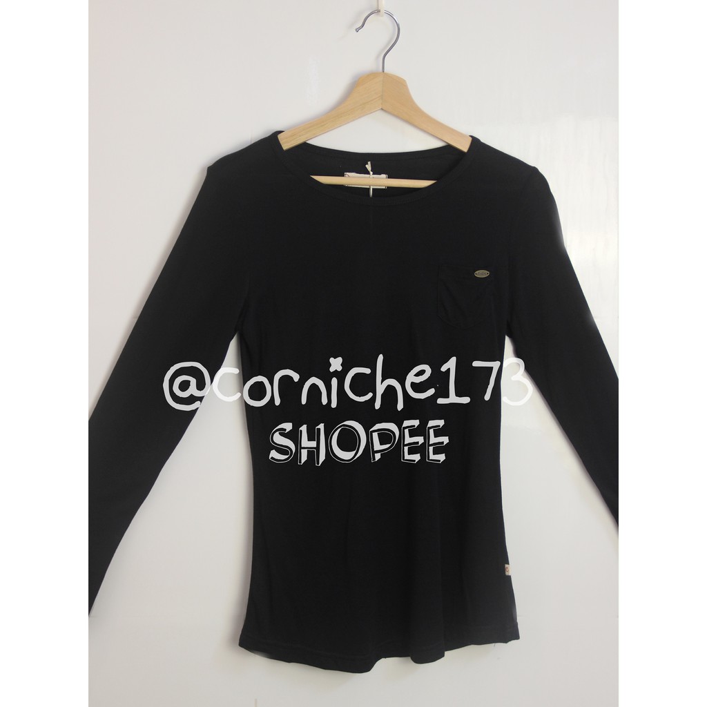 Corniche Pocket Tee Black - TV230913